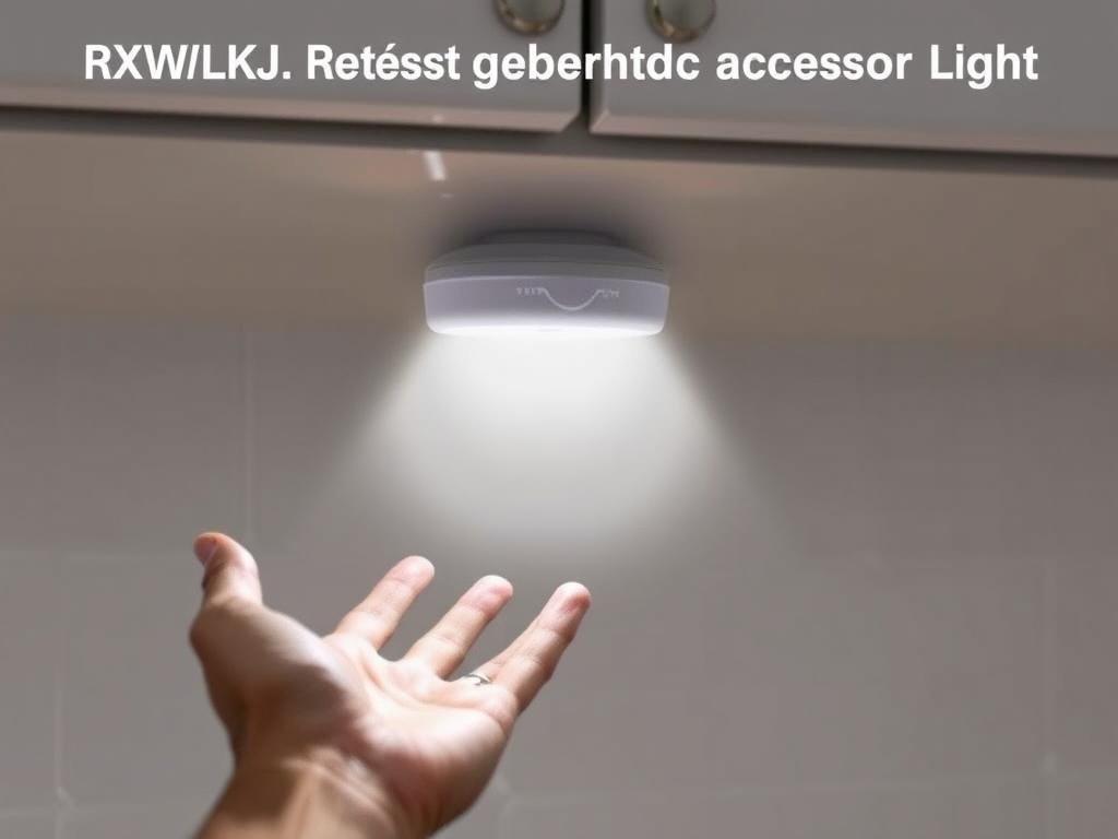RXWLKJ Rechargeable Motion Sensor Light activating as someone approaches